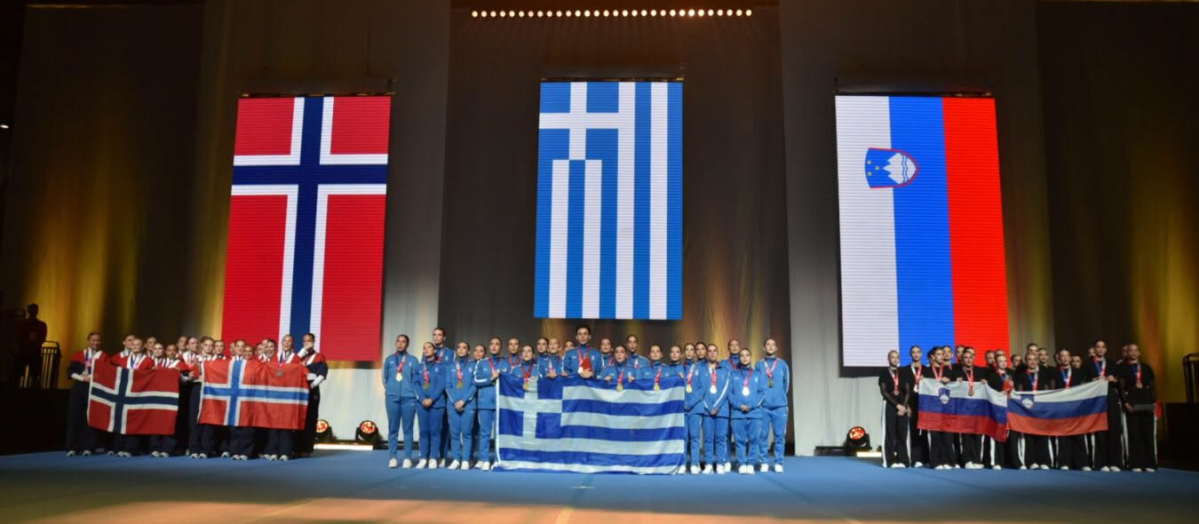 Δύο χρυσά μετάλλια για τις Αποσπερίδες στο Ευρωπαϊκό Πρωτάθλημα Cheerleading
